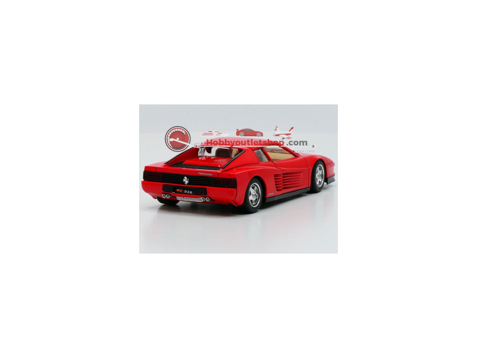 Schaal 1:18 Bburago 3019 Ferrari Testarossa #108