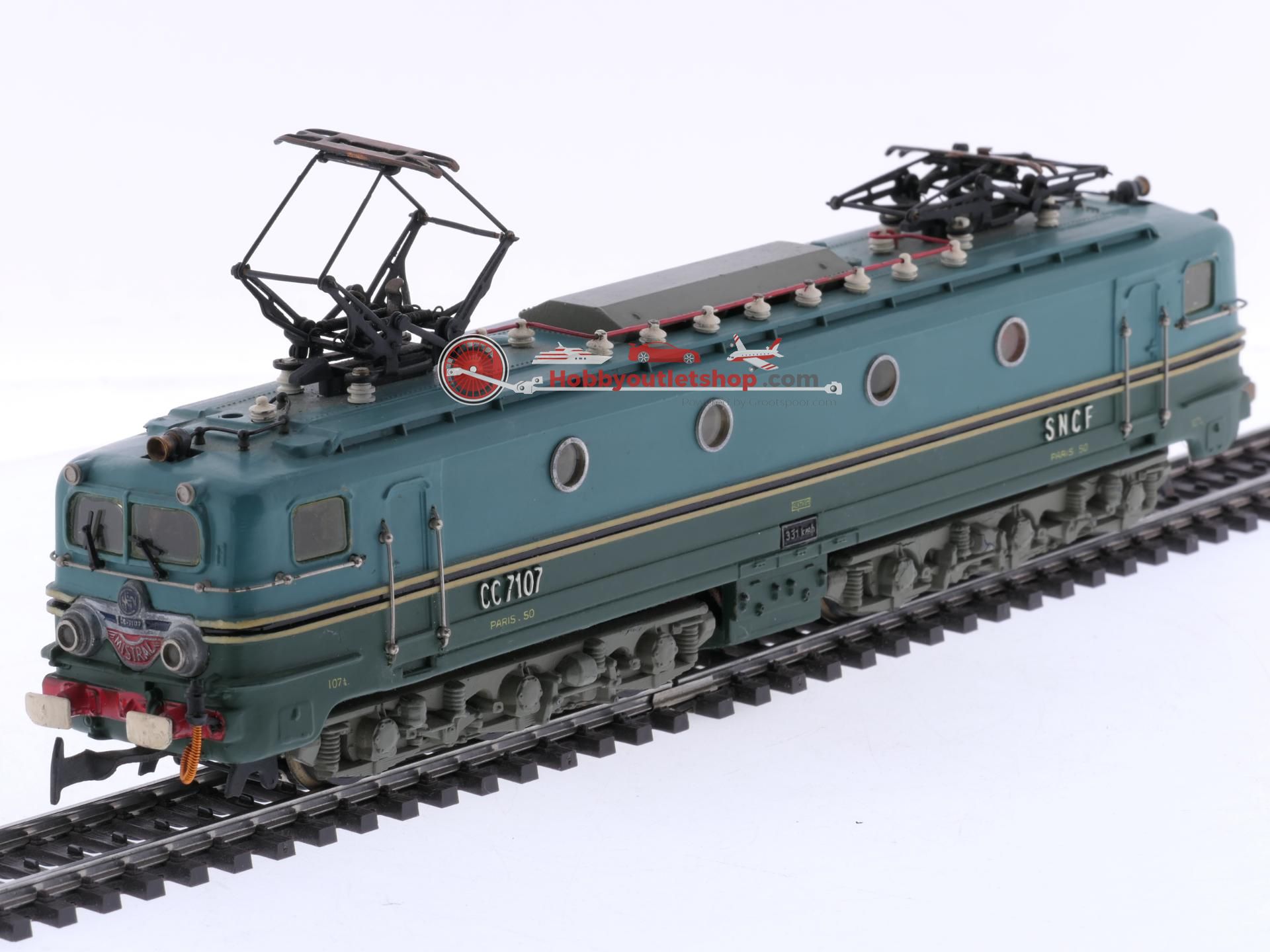 POCHER 801/3 - Cc 7107 - Sncf - Analog - 3 Schienen - Top Zustand! (Ad-3756) EUR 1.500,00 - DE
