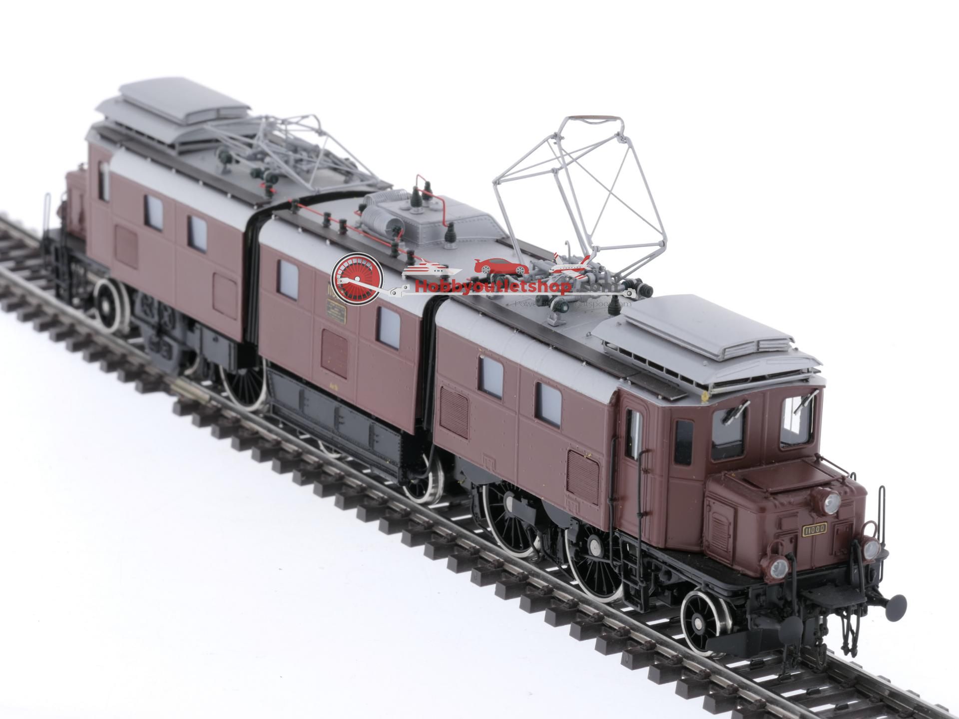 Scale H0 Lemaco H0-013/1 Electric Locomotive Ae 4/8 No 11000 - SBB