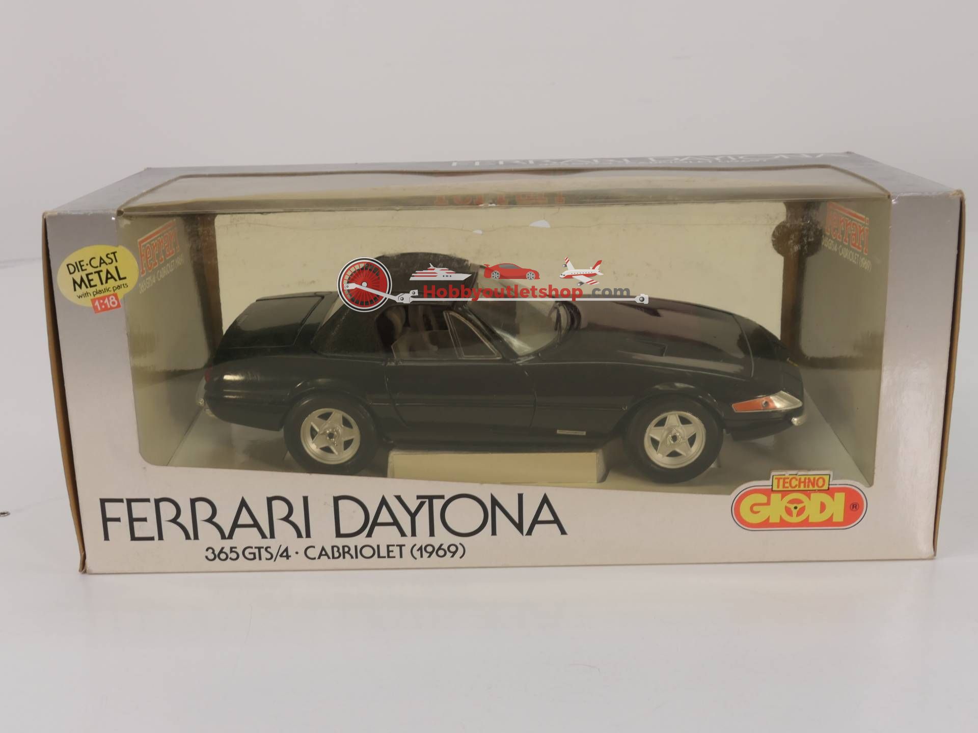 Modellauto Solido Ferrari 365 GTS/4 Daytona Spyder 1969 (Gebraucht) in Siebnen für CHF 25 – mit