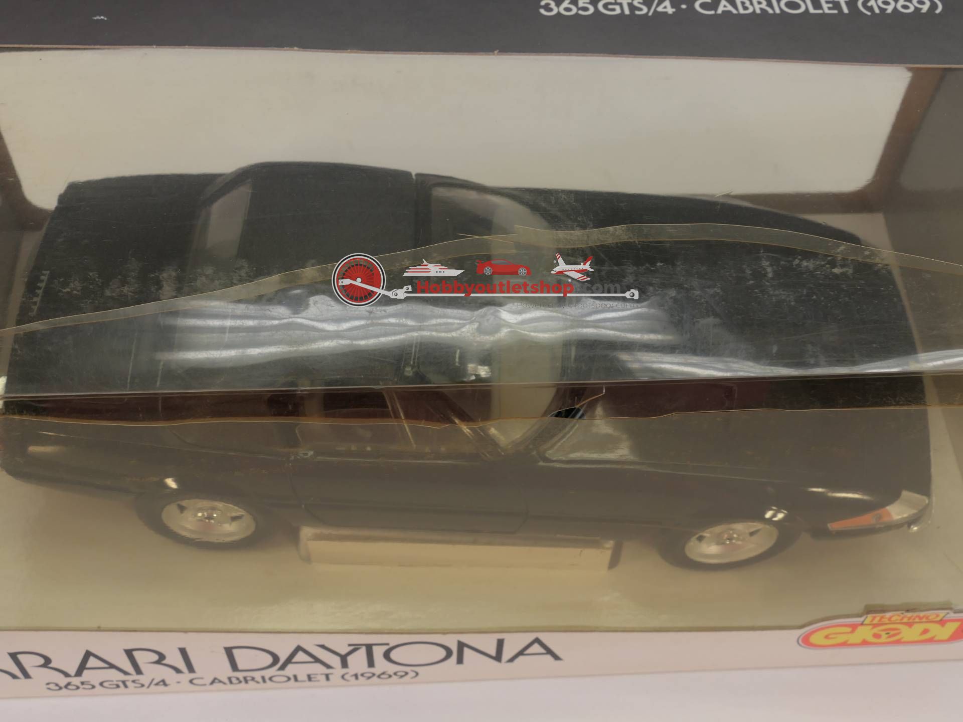 Solido 1/18 – Ferrari 365 GTS/4 Daytona Rouge 1968 – Très Bon état + Boîte