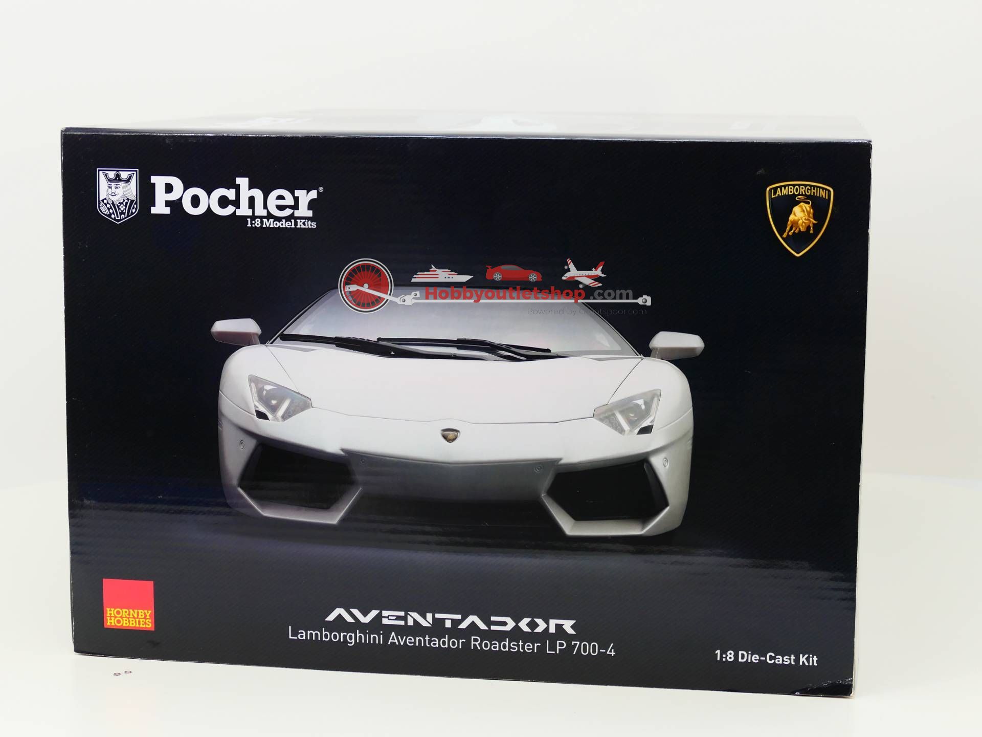 Scale 1:8 Pocher Lamborghini Aventador Roadster LP-700-4 HK104
