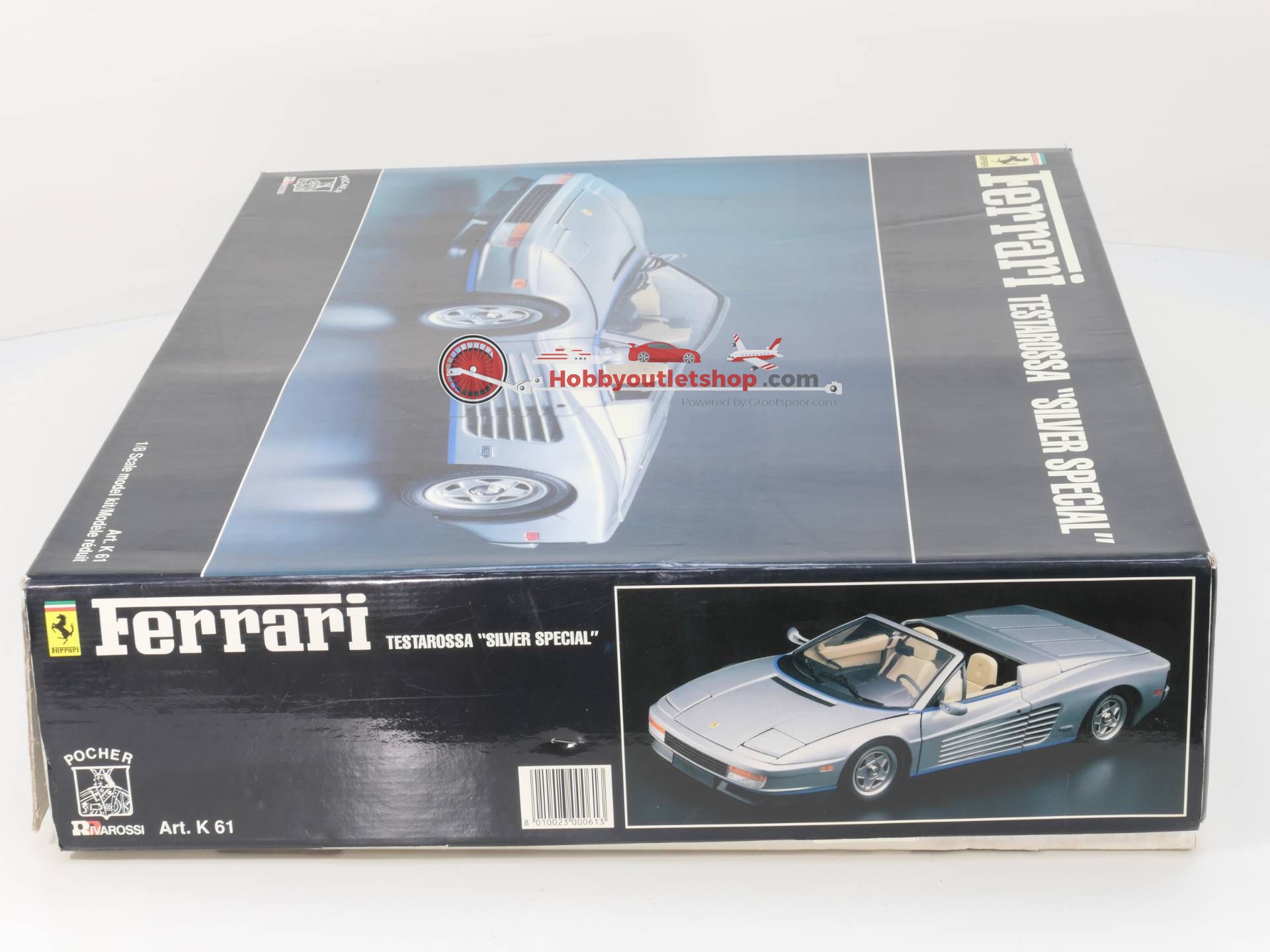 1:8 Pocher No. K61 Ferrari Testarossa Spider 
