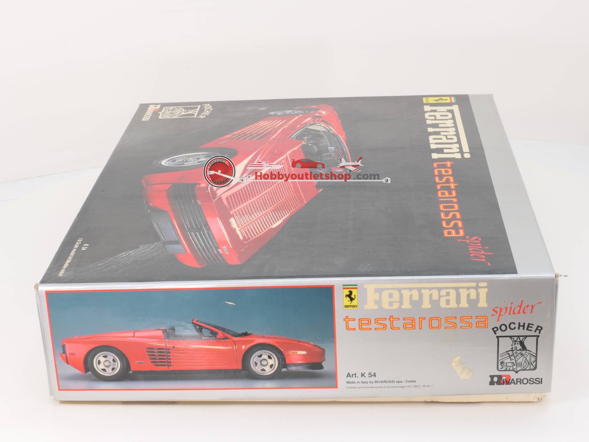 1:8 Pocher Nr. K54 Ferrari Testarossa Spider 