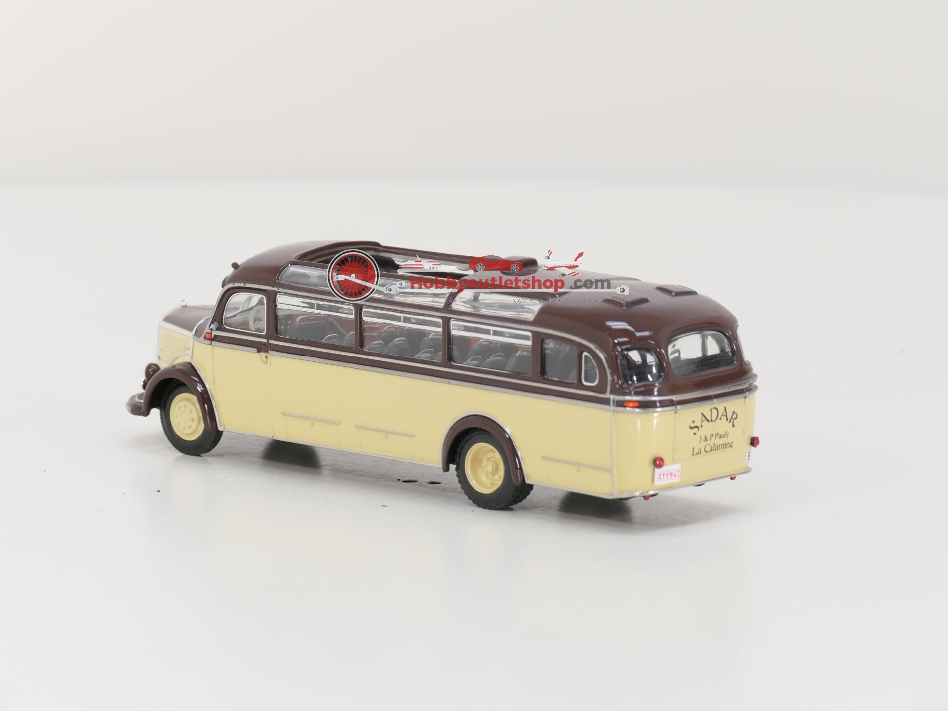 Schaal 1:43 Minichamps 439360010 Mercedes O3500 Bus 1950 'Sadar' #4212