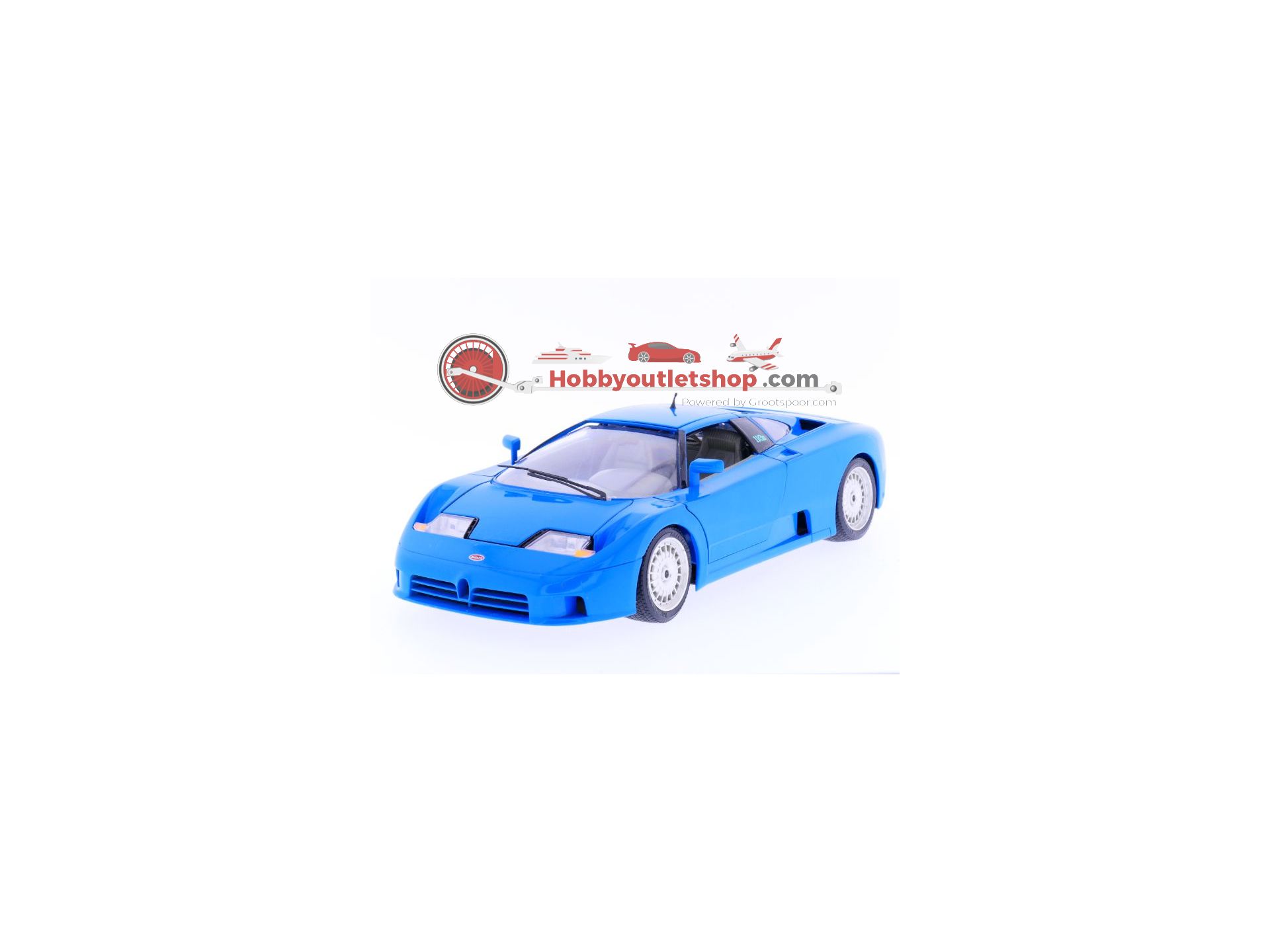 Burago 1:18 - Bugatti EB 110 de 1991, caixa original - made in Italy Vila Chã, Codal E Vila Cova De Perrinho