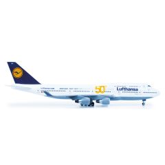 Schaal 1:200 Herpa 553735 Lufthansa Boeing 747-400 Reg. D-ABVH #5174