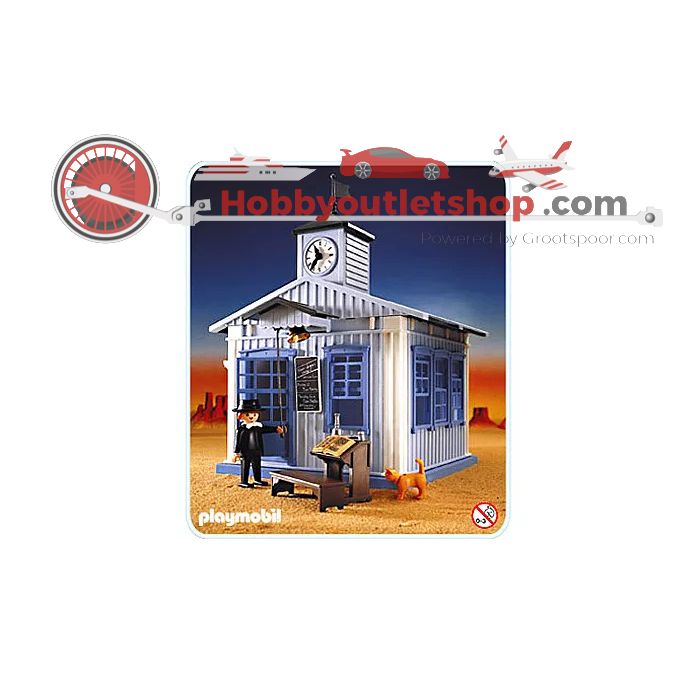Playmobil 3767 Western school gebouw compleet OVP #9963 - sku: 20260923100851 - Neu - Neuer Zustand - Bild 3