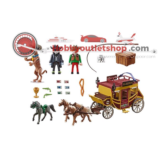 Playmobil 70364 Scooby-Doo! In het Wilde Westen OVP NEW OLD STOCK #9955 - sku: 20260918023739 - Nieuw - Nieuwstaat - Afbeelding 2