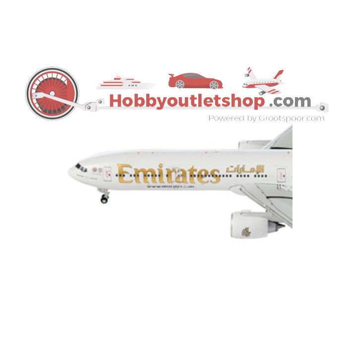 Schaal 1:400 Gemini Jets Emirates Boeing 777-300 Art. Nr. 10097567 #105 - sku: 20210814112556 - Nieuw - Afbeelding 2