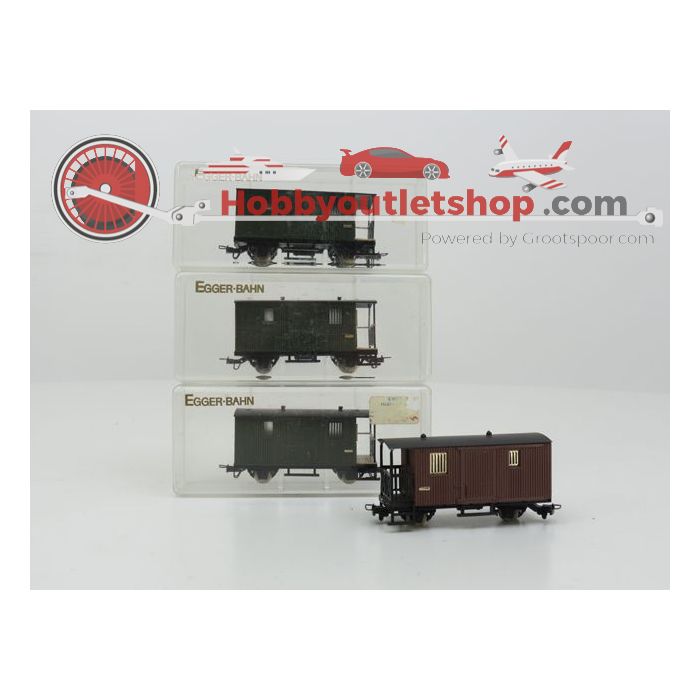 Schaal H0e Egger Bah Bagagewagens #231 - sku: 20210206111541 - Used - Good condition - Photo 5
