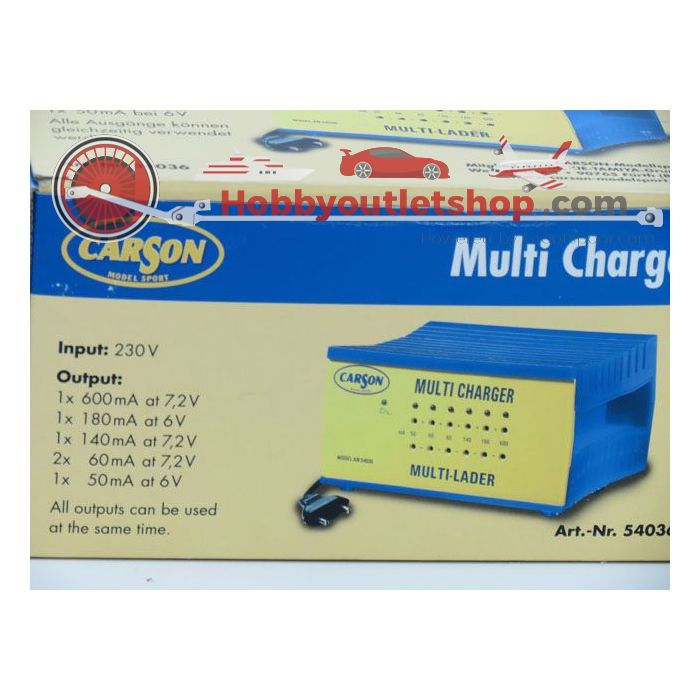 Carson 54036 Multi Charger - sku: 20190906075900 - Gebruikt - Zo goed als nieuw - Afbeelding 2