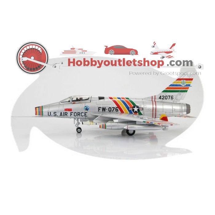 Schaal 1:72 HOBBY MASTER F-100C "SuperSabre" Col. George Laven, USAF, 479th TFW Commander #31 - sku: 20210806050639 - Nieuw - Afbeelding 4