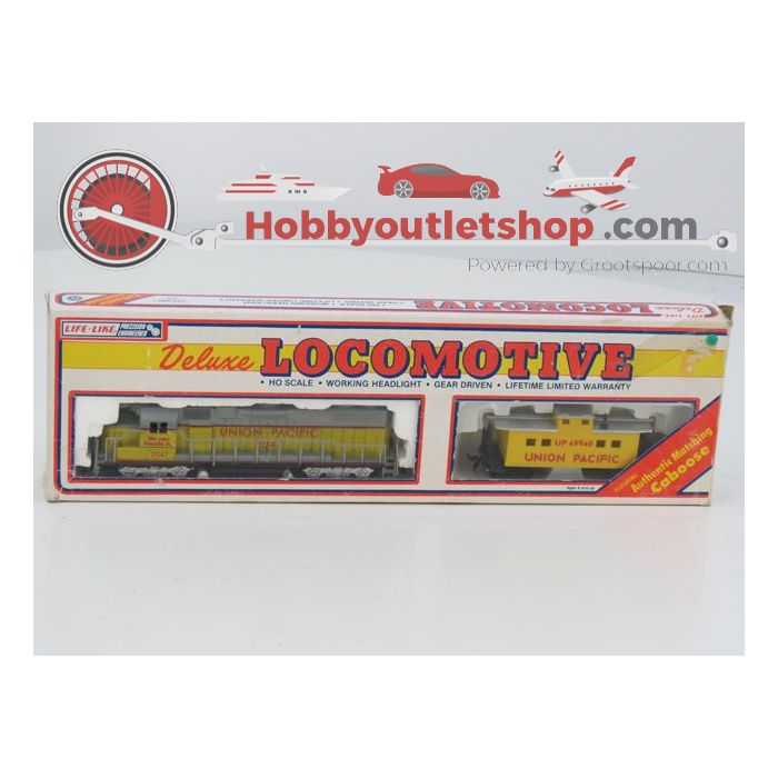 Schaal H0 Life-Like 2047 Union Pacific Powered Diesel locomotief & Caboose #432 - sku: 20210515071118 - Gebruikt - Zo goed als nieuw - Afbeelding 2