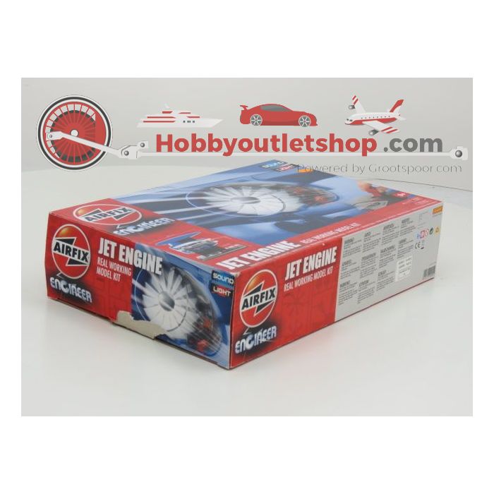 Schaal 1:24 Airfix A20005 Jet Engine Real working model kit #40 - sku: 20210625102235 - Gebruikt - Afbeelding 2