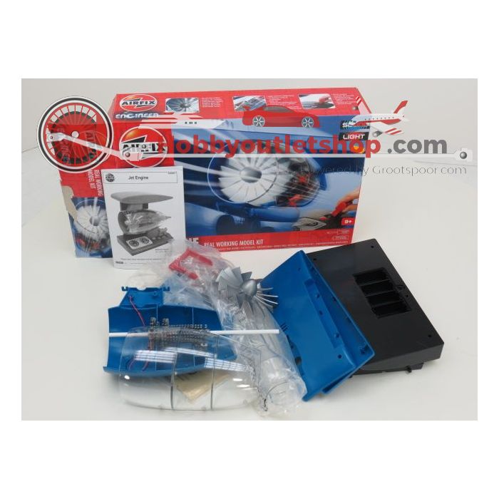 Schaal 1:24 Airfix A20005 Jet Engine Real working model kit #40 - sku: 20210625102235 - Gebruikt - Afbeelding 3