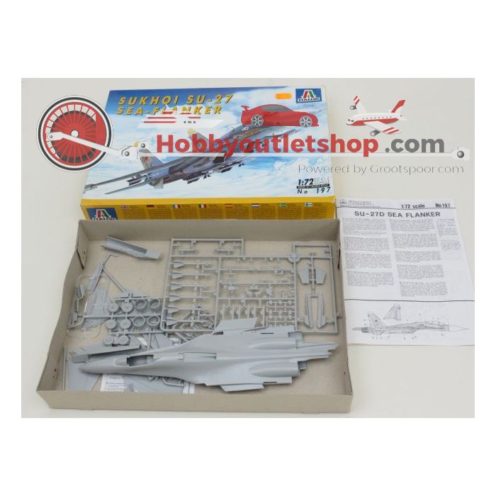 Schaal 1:72 Set 4St. Italeri 059, 197, 2x187 Sukhoi SU #93 - sku: 20210722124235 - Gebruikt - Afbeelding 3