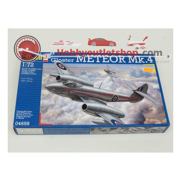 Schaal 1:72 Set 2St. MPM 72548 & Revell 4658 Gloster Meteor #98 - sku: 20210722022045 - Gebraucht - Bild 3