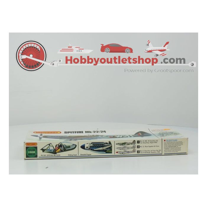 Schaal 1:32 MATCHBOX Set of 2 PK-501 Spitfire Mk-22/24 and PK-503 Douglas Dauntless #126 - sku: 20210817114906 - Gebruikt - Zeer goede staat - Afbeelding 3