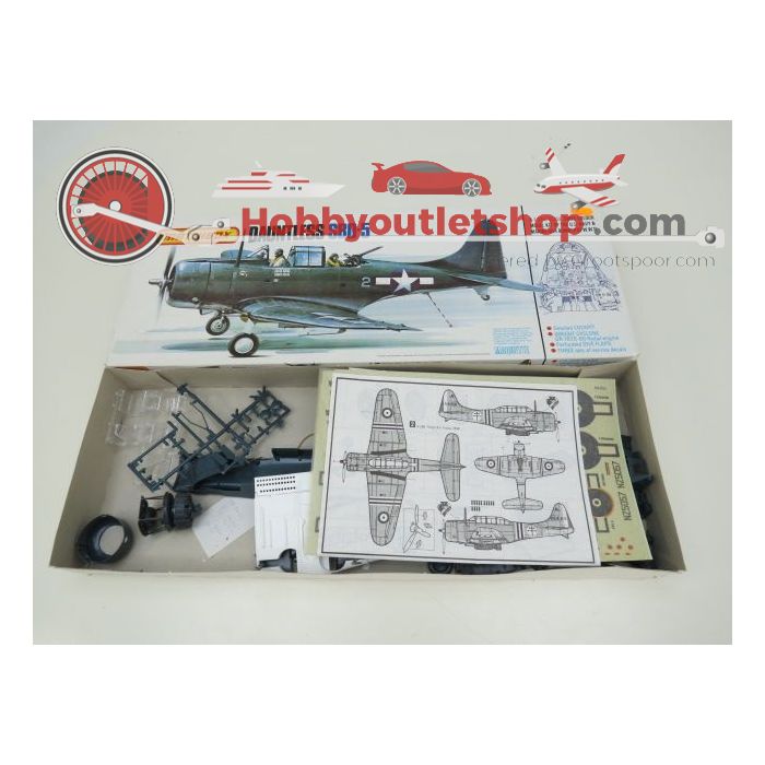 Schaal 1:32 MATCHBOX Set of 2 PK-501 Spitfire Mk-22/24 and PK-503 Douglas Dauntless #126 - sku: 20210817114906 - Gebruikt - Zeer goede staat - Afbeelding 10
