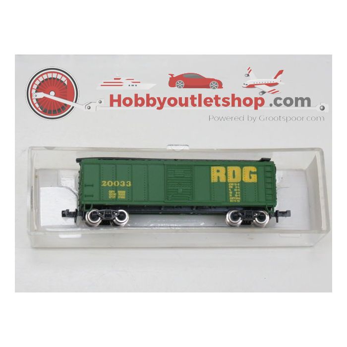 Schaal N Bachmann 61252 & Model Power 3421 / 3445, EMD GP50 #8759 Sante Fe, RDG Boxcar & 4327 Southern Hoppercar #682 - sku: 20210730033053 - Gebruikt - Zeer goede staat - Afbeelding 4