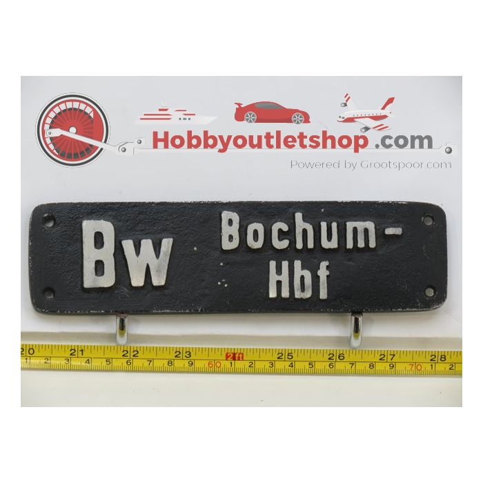 Lokschild BW Bochum - Hbf - sku: 20210326042823 - Gebruikt - Afbeelding 1