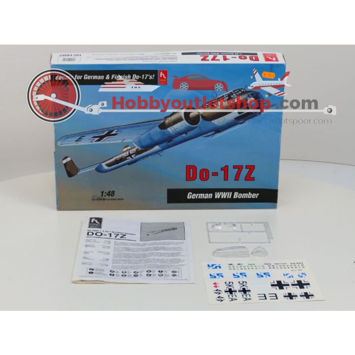 Schaal 1:48 Hobbycraft 1602 1671 German WWII Bombers #183 - sku: 20211102111445 - Used - Good condition - Photo 3