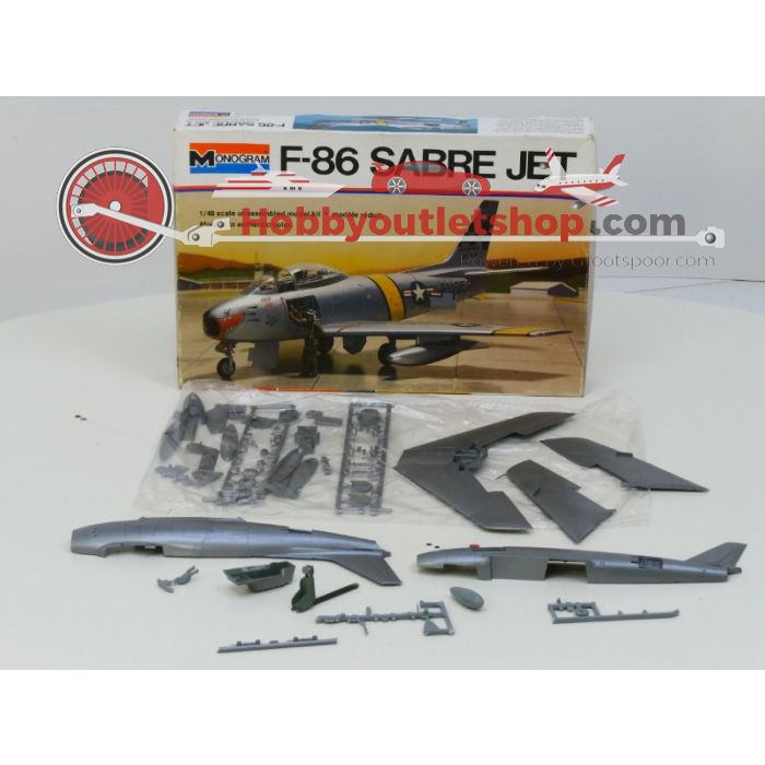Schaal 1:48 Entex 9009 Monogram 5402 Revell H-2292 04553 F-86 Sabres #195 - sku: 20211103024135 - Gebraucht - Guter Zustand - Bild 2