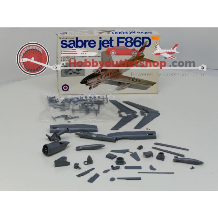 Schaal 1:48 Entex 9009 Monogram 5402 Revell H-2292 04553 F-86 Sabres #195 - sku: 20211103024135 - Gebraucht - Guter Zustand - Bild 4