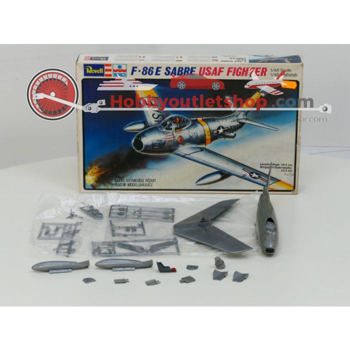Schaal 1:48 Entex 9009 Monogram 5402 Revell H-2292 04553 F-86 Sabres #195 - sku: 20211103024135 - Gebraucht - Guter Zustand - Bild 6