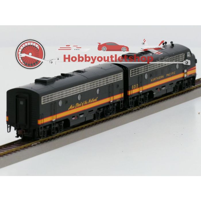 Schaal H0 Athearn G1611 Northern Pacific Freight F-7A/F-7B Set #995 - sku: 20211104043218 - Gebruikt - Zo goed als nieuw - Afbeelding 3