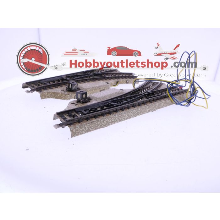 Schaal H0 Märklin 5202 wisselset links en rechts #6595 - sku: 20241107025743 - Gebruikt - Zeer goede staat - Afbeelding 3