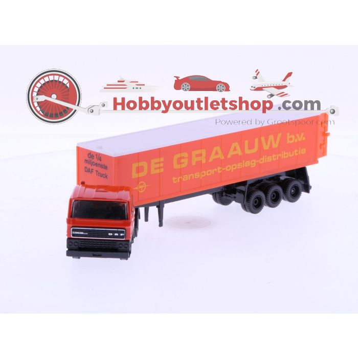 Schaal 1:87 EFSI DAF 3300 met oplegger De Graauw #7019 - sku: 20241108111539 - Gebruikt - Zo goed als nieuw - Afbeelding 2