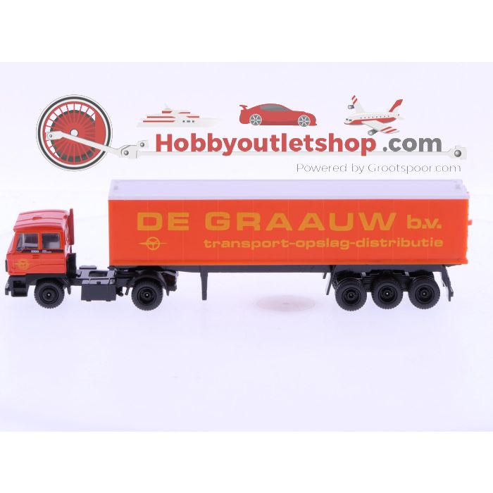 Schaal 1:87 EFSI DAF 3300 met oplegger De Graauw #7019 - sku: 20241108111539 - Gebruikt - Zo goed als nieuw - Afbeelding 4