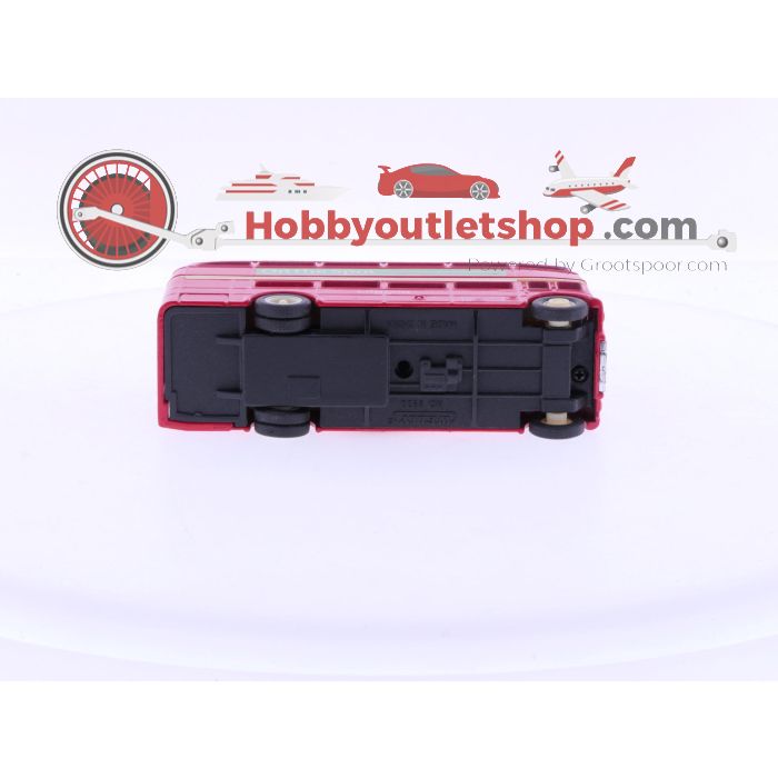 Schaal 1:64 FISA London Routemaster Red Double Decker Bus #7022 - sku: 20241108020456 - Gebruikt - Zo goed als nieuw - Afbeelding 8