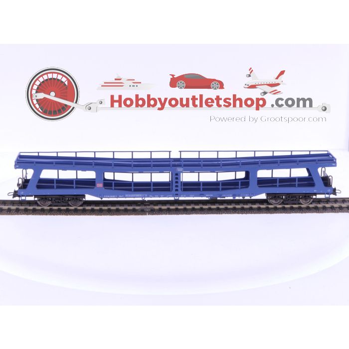 Schaal H0 Fleischmann 5290 autotransportwagen type DDm 915 van de DB #6608 - sku: 20241114101532 - Gebruikt - Zeer goede staat - Afbeelding 2