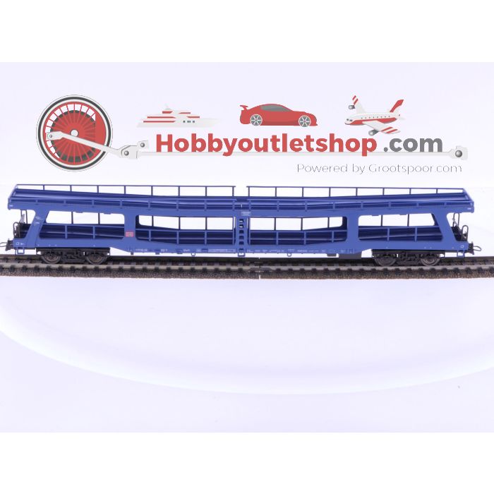Schaal H0 Fleischmann 5290 autotransportwagen type DDm 915 van de DB #6608 - sku: 20241114101532 - Gebruikt - Zeer goede staat - Afbeelding 5