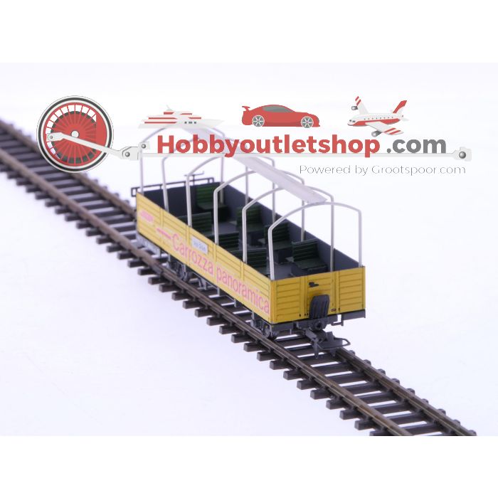 Schaal H0m Bemo 20001 observatiewagen B 2093 van de RhB #P249 - sku: 20241115114117 - Used - Like new - Photo 3