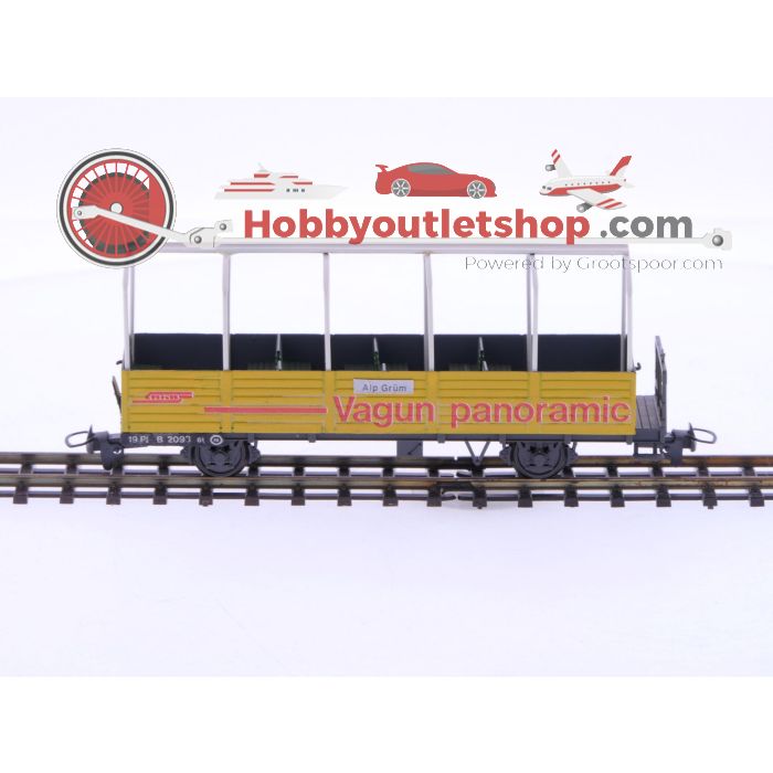 Schaal H0m Bemo 20001 observatiewagen B 2093 van de RhB #P249 - sku: 20241115114117 - Used - Like new - Photo 5