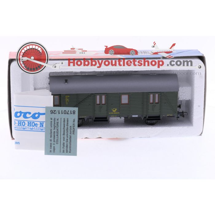 Schaal H0 Roco 44255 post rijtuig Duitse post van de DB #6711 - sku: 20250115040700 - Gebruikt - Nieuwstaat - Afbeelding 7