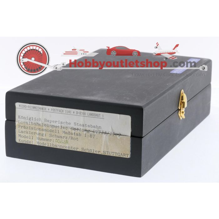 Schaal H0 Micro Metakit 00238 stoomlocomotief Bayerische D VIII "1906" van de K.Bay.Sts.B. #P250 - sku: 20250124105146 - Gebraucht - Neuer Zustand - Bild 8