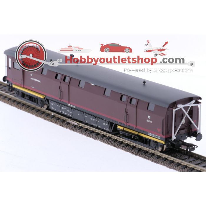 Schaal H0 Philotrain 18F ongevallenwagen "Depot Roosendaal" van de NS #P257 - sku: 20250124045257 - Used - New condition - Photo 2