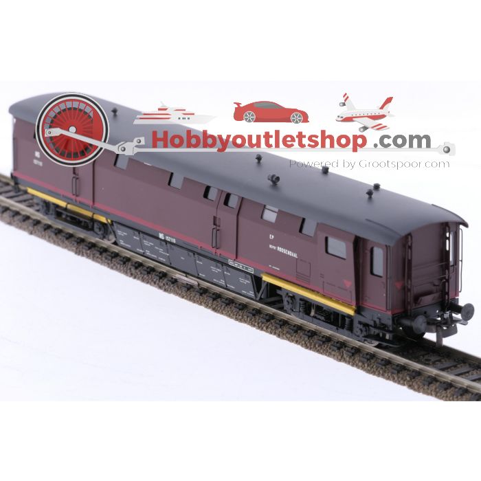 Schaal H0 Philotrain 18F ongevallenwagen "Depot Roosendaal" van de NS #P257 - sku: 20250124045257 - Used - New condition - Photo 4