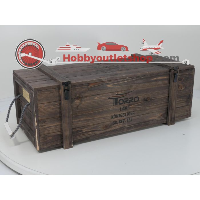 Schaal 1:16 Torro 3888-1 Koningstiger RC overcompleet #6765 - sku: 20250211092157 - Gebraucht - Neuer Zustand - Bild 3