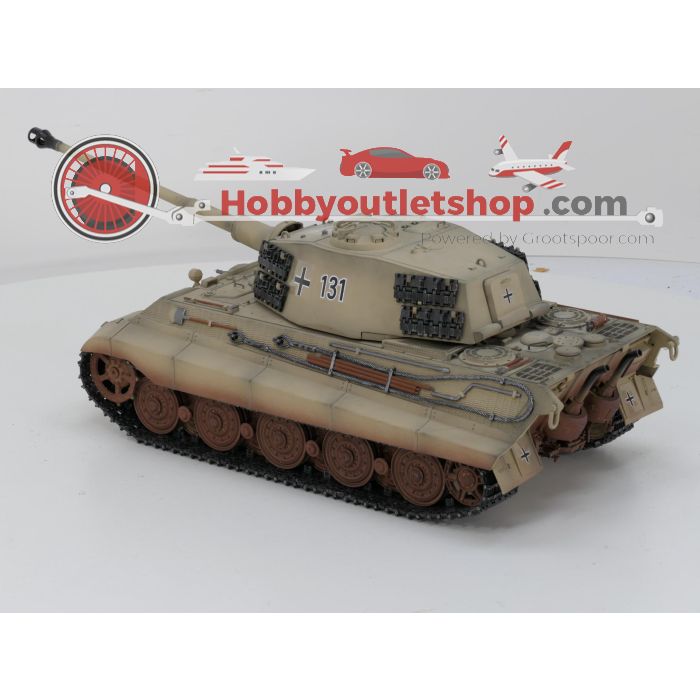 Schaal 1:16 Torro 3888-1 Koningstiger RC overcompleet #6765 - sku: 20250211092157 - Gebraucht - Neuer Zustand - Bild 5