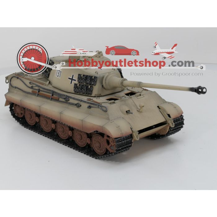 Schaal 1:16 Torro 3888-1 Koningstiger RC overcompleet #6765 - sku: 20250211092157 - Gebraucht - Neuer Zustand - Bild 8