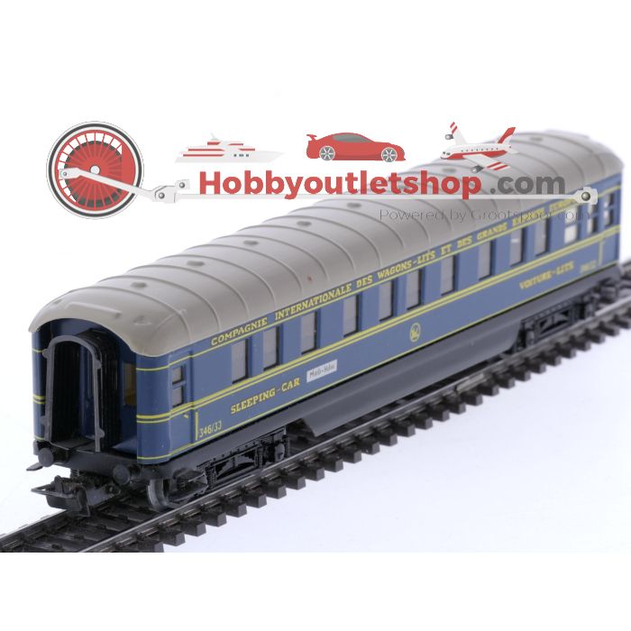 Schaal H0 Märklin 346/3 J.6 slaaprijtuig WLüg van de CIWL #6829 - sku: 20250228084419 - Gebruikt - Zeer goede staat - Afbeelding 3
