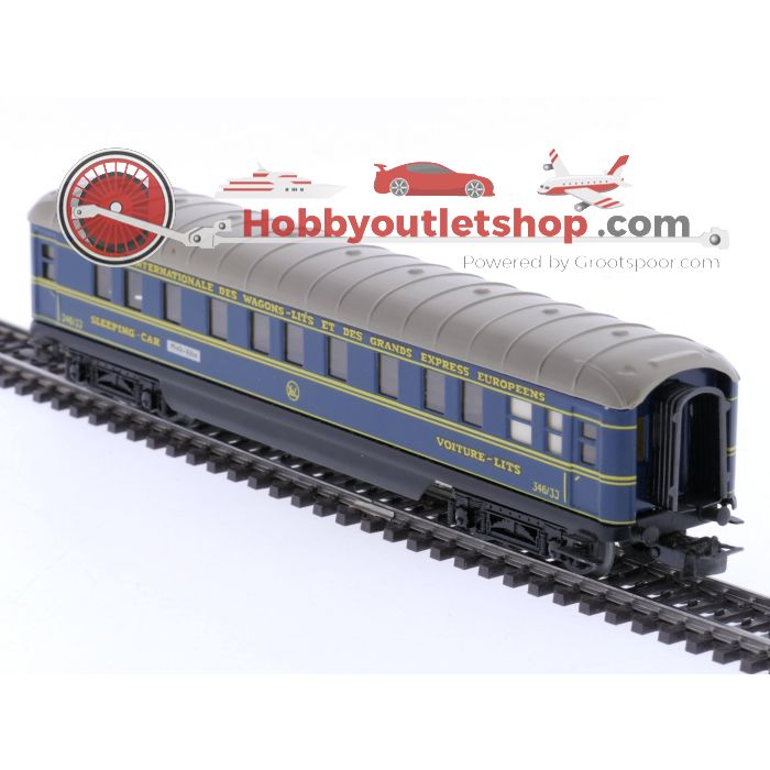 Schaal H0 Märklin 346/3 J.6 slaaprijtuig WLüg van de CIWL #6829 - sku: 20250228084419 - Gebruikt - Zeer goede staat - Afbeelding 4