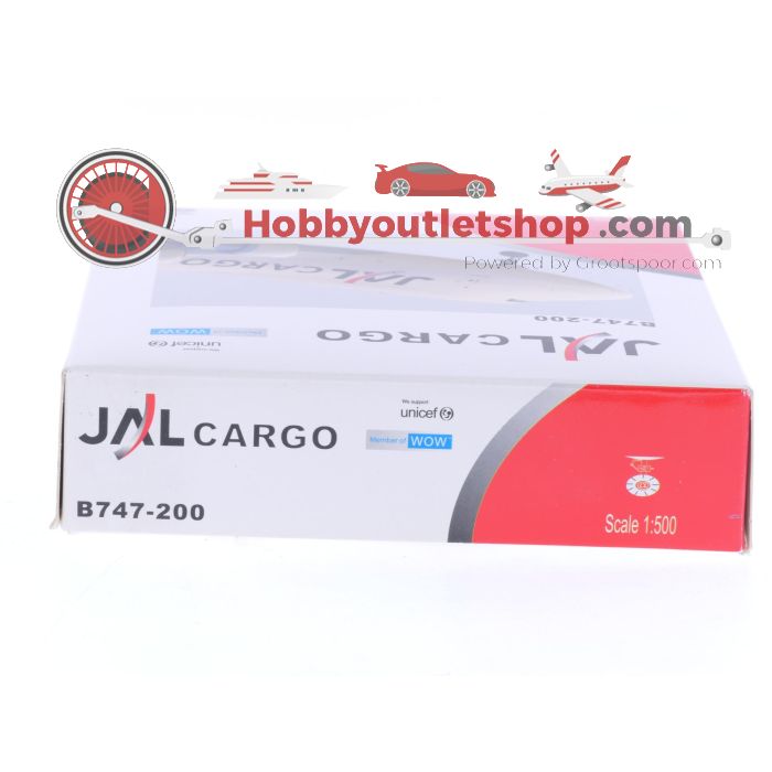 Schaal 1:500 NetModels NET567 JAL Cargo Boeing 747-200F Reg. JA8193 #7310 - sku: 20250312035952 - Used - Like new - Photo 3