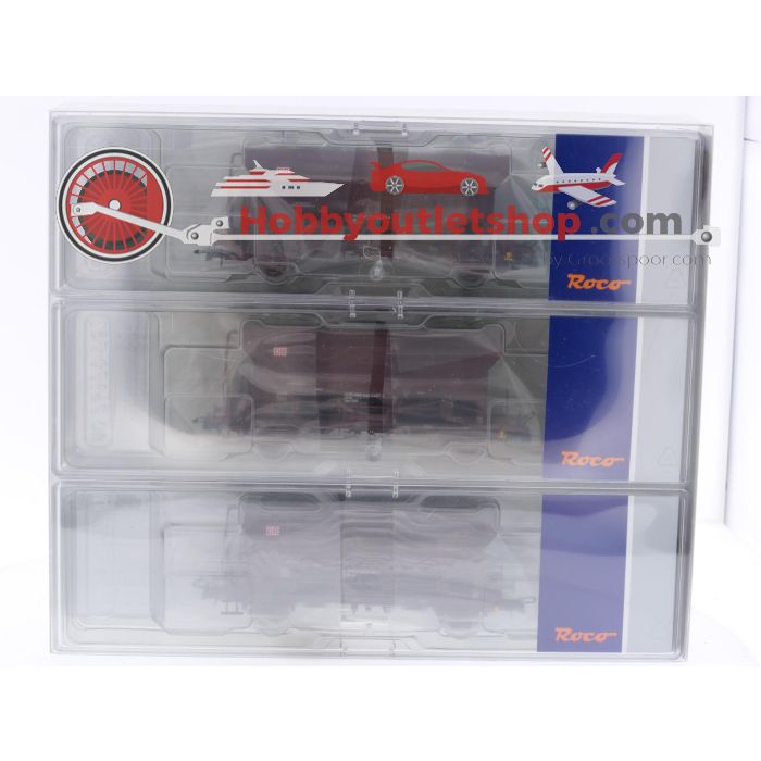Schaal H0 Roco 76170 3-delige set zelflossers type Fcs van de DB #6876 - sku: 20250313111850 - Gebruikt - Zo goed als nieuw - Afbeelding 2